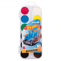 Фарби акварельні, 12 кол. Hot Wheels (HW25-061)