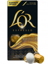 Кофе в капсулах L'OR Espresso Guatemala #7, 10шт. по 5,2г., тип капсул: Nespresso (8711000460153)