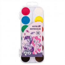 Фарби акварельні, 12 кол. Little Pony (LP25-061)