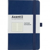 Книга записна Partner А5 (125*195мм.), 96арк., лін., син.