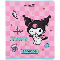 Зошит предметний 48 арк., кл., софт тач+УФ, Hello Kitty, алгебра (HK25-240-3)
