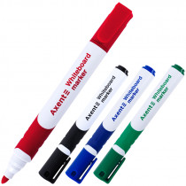 Маркер для дошок Whiteboard Comfort Grip 2552-A, круглий наконечник 2мм., набір 4 кол.