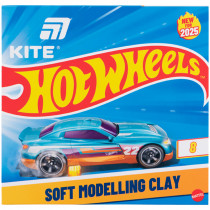 Пластилін восковий, 8 кольорів, 160 г. Hot Wheels