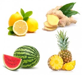 Фрукты, ягоды, овощи, орехи