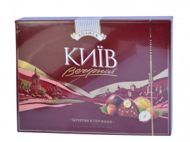 Цукерки в коробці "Київ вечірний", 176г. Цукерки в коробці "Київ вечірний", 176г.