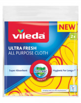 Серветка для прибирання універсальна UltraFresh All Purpose Cloth, 34*34см., 2шт/уп. Серветка для прибирання універсальна UltraFresh All Purpose Cloth, 34*34см., 2шт/уп.