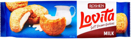Печиво Lovita Soft Cream Cookies milk, 127гр.