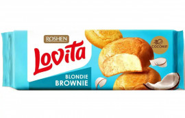 Печенье сдобное Lovita Blondie Brownie с кокосом, 152г. (4823077646270) Печенье сдобное Lovita Blondie Brownie с кокосом, 152г. (4823077646270)