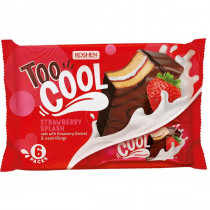 Бисквитное пирожное "Too Cool Strawberry Splash", 270г. (4823077634413) Бисквитное пирожное "Too Cool Strawberry Splash", 270г. (4823077634413)