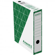 Коробка архивная А4, 80мм., зелен.