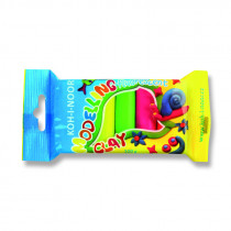 Пластилін Fluorescent, поліет.уп, 100г, 5 неонові кол Пластилін Fluorescent, поліет.уп, 100г, 5 неонові кол