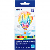 Карандаши цветные, 12 шт. Kite Classic