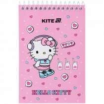 Блокнот пластиковая обложка на спирали, 48 лист., А6 Hello Kitty-1 (HK25-196-1) Блокнот пластиковая обложка на спирали, 48 лист., А6 Hello Kitty-1 (HK25-196-1)