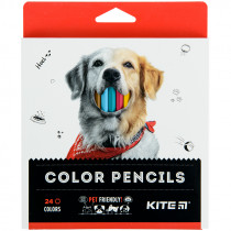 Карандаши цветные, 24 шт. Kite Dogs Карандаши цветные, 24 шт. Kite Dogs