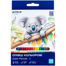Карандаши цветные, 36 шт. Kite Classic