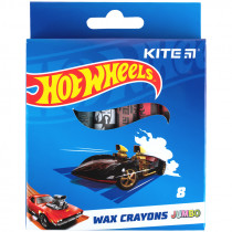 Мел восковой Jumbo, 8 цветов Hot Wheels Мел восковой Jumbo, 8 цветов Hot Wheels