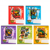 Тетрадь 12 лист., лин., софт тач + УФ лак, Ninja Turtles (NT24-234) Тетрадь 12 лист., лин., софт тач + УФ лак, Ninja Turtles (NT24-234)