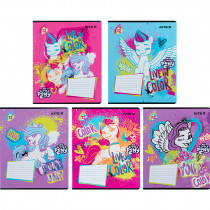 Тетрадь 12 лист., лин., УФ лак + глитер, Little Pony (LP24-234) Тетрадь 12 лист., лин., УФ лак + глитер, Little Pony (LP24-234)