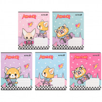Тетрадь 18 лист., кл., софт тач + УФ лак, Aggretsuko (AR25-236) Тетрадь 18 лист., кл., софт тач + УФ лак, Aggretsuko (AR25-236)