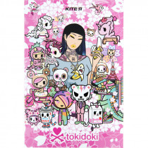 Блокнот, термобиндер А5, 64 лист., Tokidoki-1 (TK23-193-1)