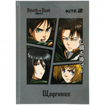Школьный дневник, твердая обложка, Attack on Titan (AT25-262) Школьный дневник, твердая обложка, Attack on Titan (AT25-262)