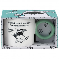 Чашка 370 мл Cupcake racoon (K25-220-3) Чашка 370 мл Cupcake racoon (K25-220-3)