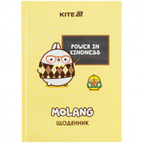 Школьный дневник, твёрдая обложка, Molang (ML25-262)