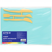 Набор для лепки ( дост.180х250 мм + 3 стека), мятный Kite Cl