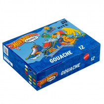 Гуашь, 12 цв., 20мл Hot Wheels (HW25-063)