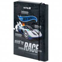 Папка для зошитів В5 на гумці картон, Hot Wheels-1 (HW25-210-1)