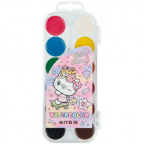 Краски акварельные, 12 цв. Hello Kitty (HK23-061)