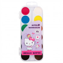 Краски акварельные, 12 цв. Hello Kitty (HK25-061)