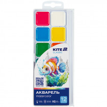 Фарби акварельні, 12 кол. Kite Classic (K-061)