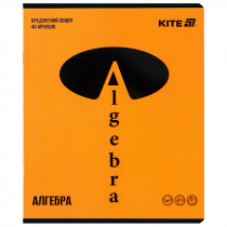Зошит предметний 48 арк., кл., софт тач+УФ, Bright, алгебра (K25-240-13)