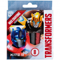 Крейда воскова Jumbo, 8 кольорів Transformers