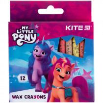 Мел восковой, 12 цветов Little Pony