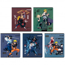 Тетрадь 24 лист., кл., гибр. лак + УФ лак, Naruto Shippuden (NR25-238)