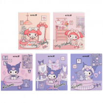 Тетрадь 24 лист., кл., софт тач + УФ лак, Hello Kitty (HK25-238) Тетрадь 24 лист., кл., софт тач + УФ лак, Hello Kitty (HK25-238)
