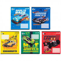 Тетрадь 12 лист., кл., гибр. лак + УФ лак, Hot Wheels-1 (HW25-232-1)