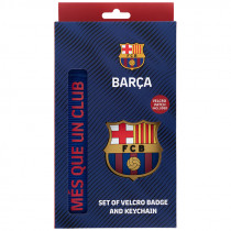 Набор бейдж на липучке и подвеска, 2 шт., 3010 FC Barcelona Набор бейдж на липучке и подвеска, 2 шт., 3010 FC Barcelona