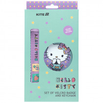 Набір бейдж на липучці та підвіска, 2 шт., 3010-1 Hello Kitty