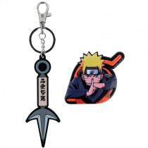 Набір бейдж на липучці та підвіска, 2 шт., 3010-2 Naruto Shippuden Набір бейдж на липучці та підвіска, 2 шт., 3010-2 Naruto Shippuden
