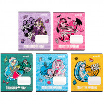 Тетрадь 12 лист., кл., софт тач + УФ лак, Monster High (MH25-232) Тетрадь 12 лист., кл., софт тач + УФ лак, Monster High (MH25-232)