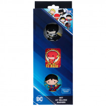 Набор бейджев на липучке, 3 шт., 3012 DC Comics