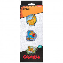 Набір бейджів на липучці, 3 шт., 3012 Garfield