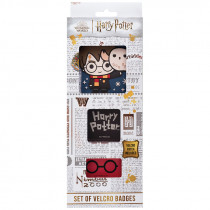 Набор бейджев на липучке, 3 шт., 3012 Harry Potter Набор бейджев на липучке, 3 шт., 3012 Harry Potter