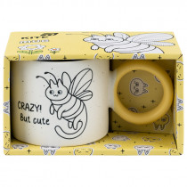 Чашка 370 мл Crazy cat (K25-220-5)