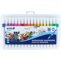 Маркеры акриловые, набор 36шт, Kite Creative Маркеры акриловые, набор 36шт, Kite Creative