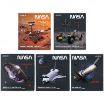 Тетрадь 48 лист., кл., софт тач + УФ лак, NASA (NS24-259)