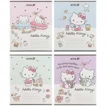 Зошит 12 арк., кос., УФ лак + глітер, Hello Kitty-1 (HK25-235-1) Зошит 12 арк., кос., УФ лак + глітер, Hello Kitty-1 (HK25-235-1)